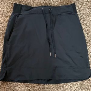 Athleta Black Skort